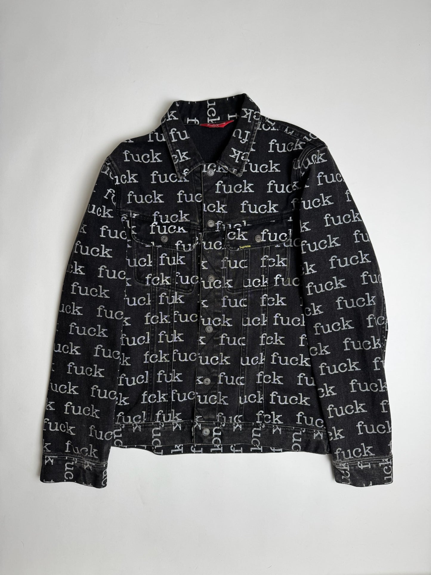 Supreme S/S 2013 “FUCK” Denim Jacket