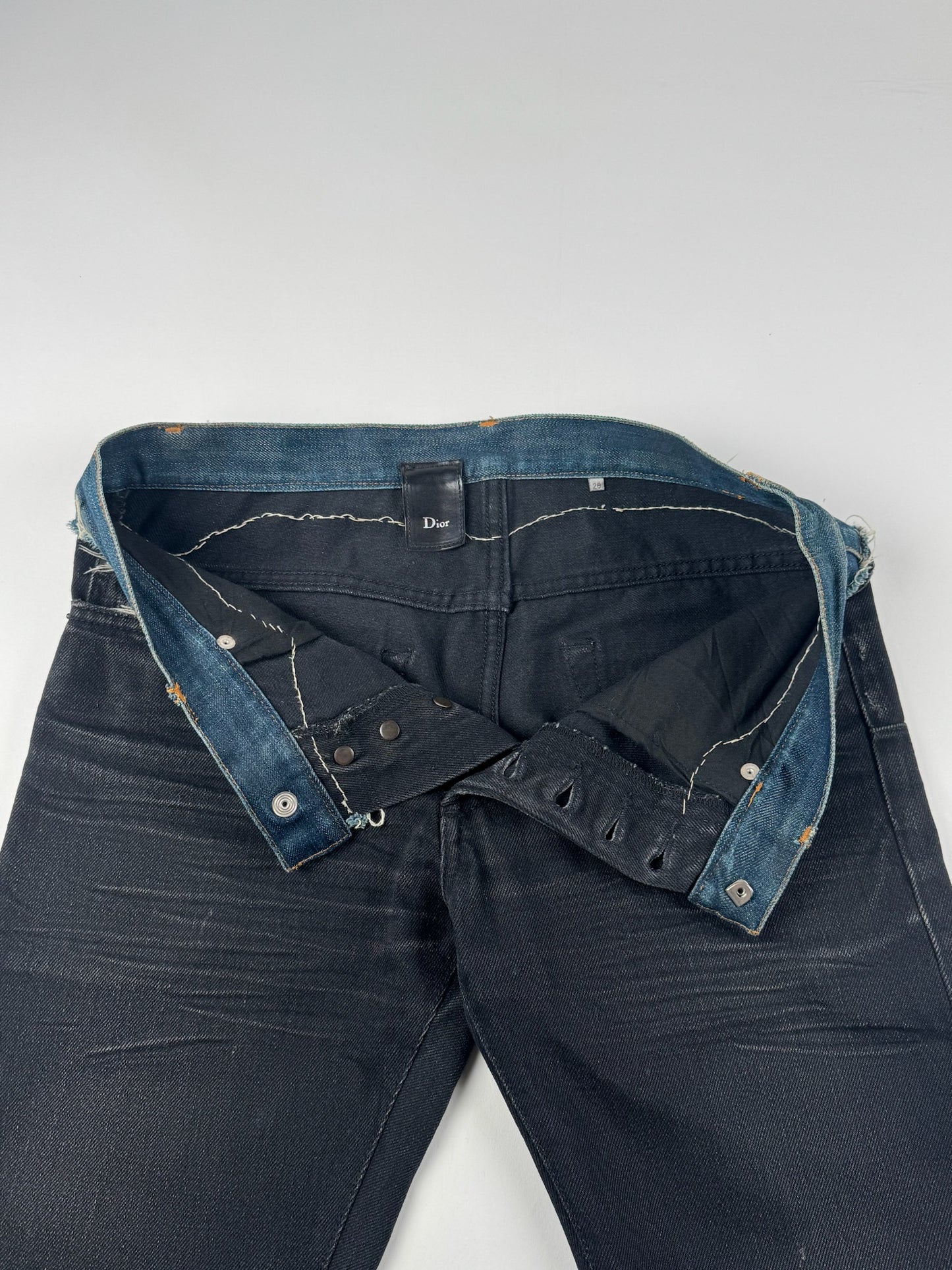 Dior Homme A/W06 Cummerbund Denim