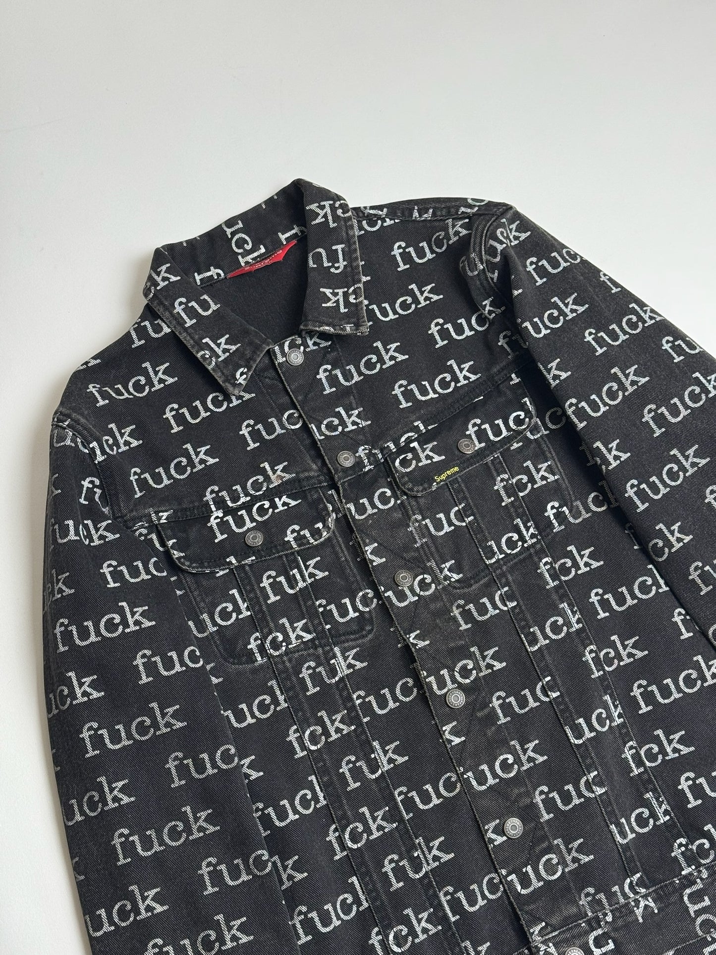 Supreme S/S 2013 “FUCK” Denim Jacket