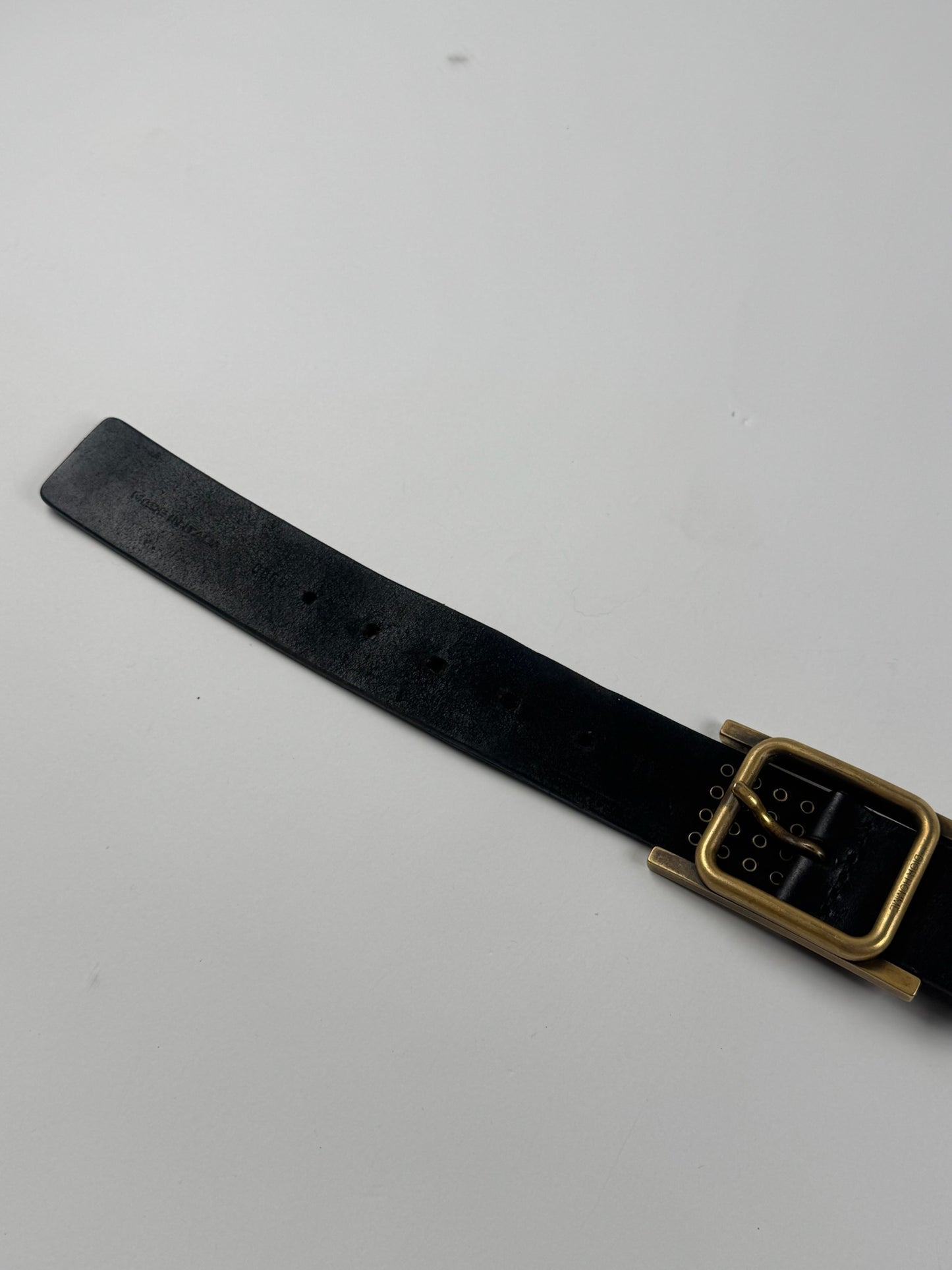 Dior Homme A/W05 Studded H-Buckle