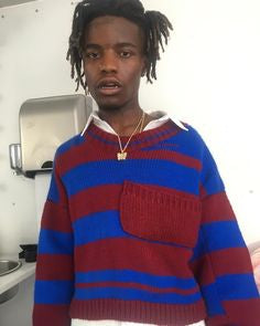 Raf Simons FW17 Disturbed Knit
