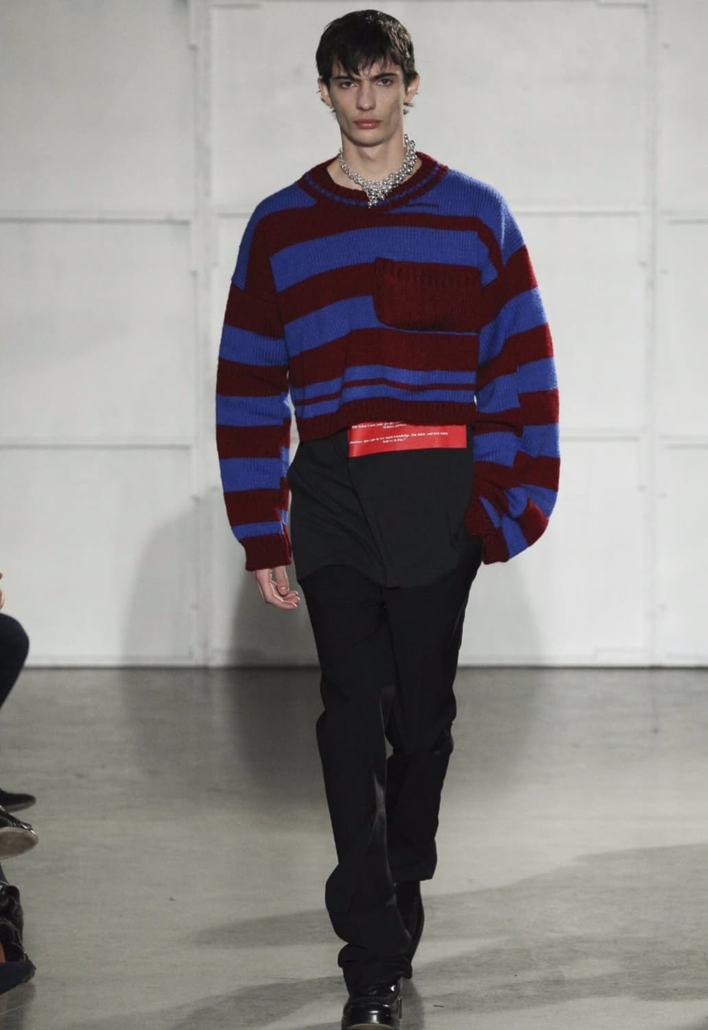 Raf Simons FW17 Disturbed Knit