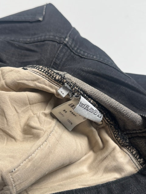 Dior Homme SS03 “Follow Me” Black Clawmark Whiskered Denim