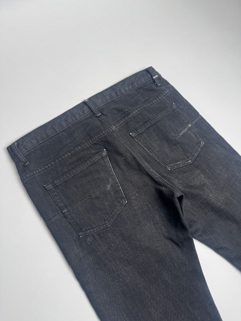 Dior Homme SS03 “Follow Me” Black Clawmark Whiskered Denim