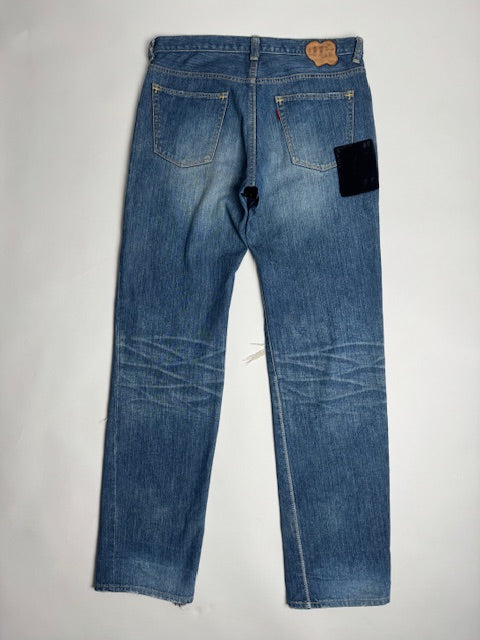 Number (N)ine AW03 “Touch Me Im Sick” Patchwork Denim