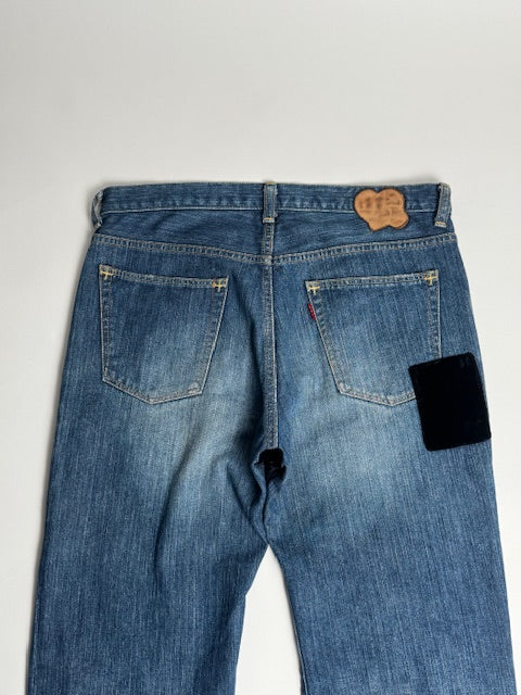 Number (N)ine AW03 “Touch Me Im Sick” Patchwork Denim
