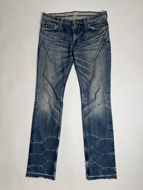 Number (N)ine S/S07 Pain Lighter Jeans