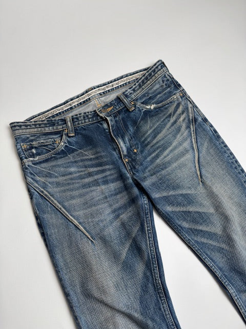 Number (N)ine S/S07 Pain Lighter Jeans