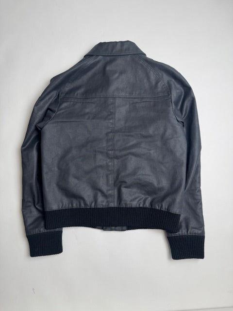 Dior Homme A/W06 “These Grey Days” Waxed 4 Pocket Jacket