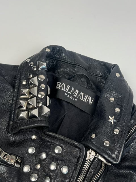 Balmain S/S11 Studded Goat Leather Jacket