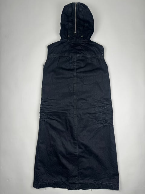 Rick Owens A/W07 “Exploder” Waxed Denim Parka
