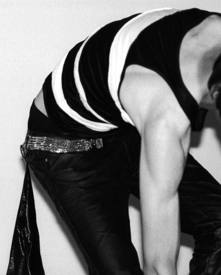 Dior Homme S/S04 “Strip” Striped Tank Top