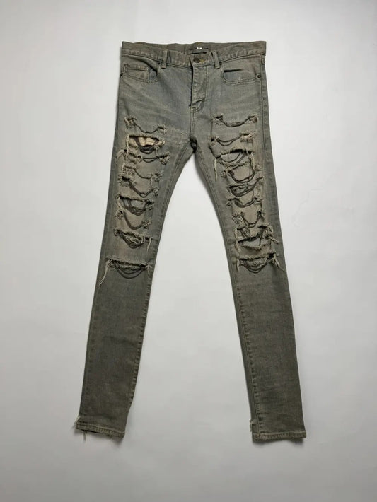 Saint Laurent Paris A/W13 Chain Denim