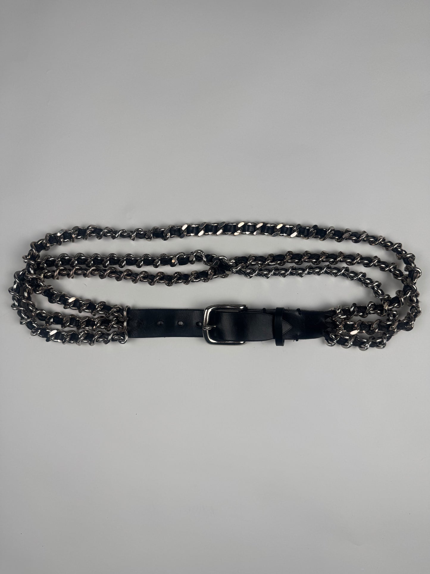 Balmain AW09 Triple Chain Belt