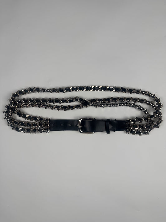 Balmain AW09 Triple Chain Belt