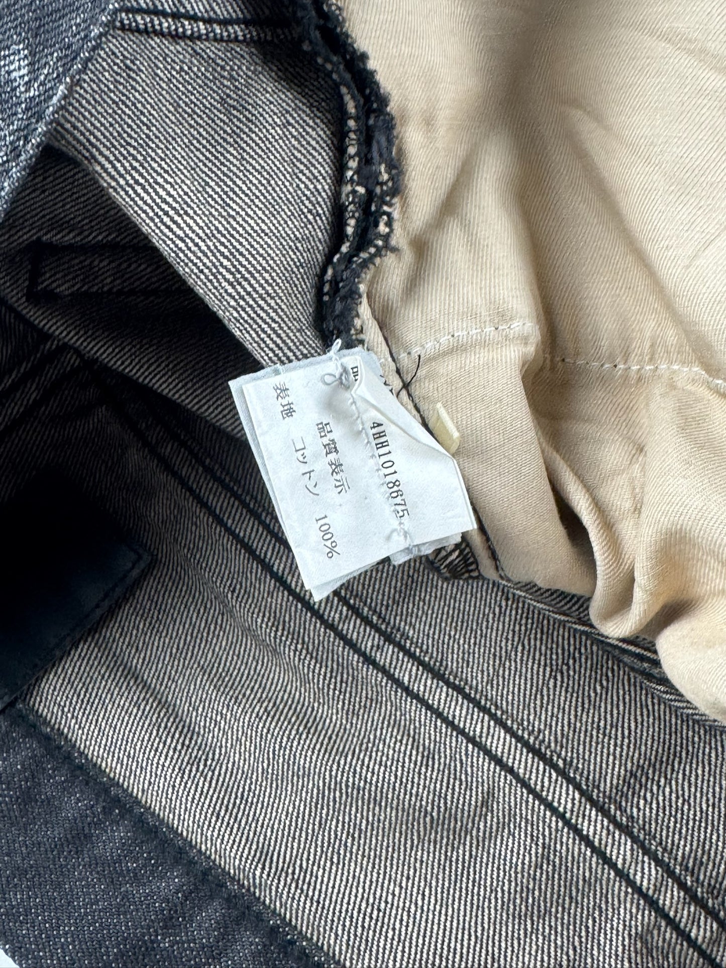 Dior Homme A/W04 “Luster” Denim