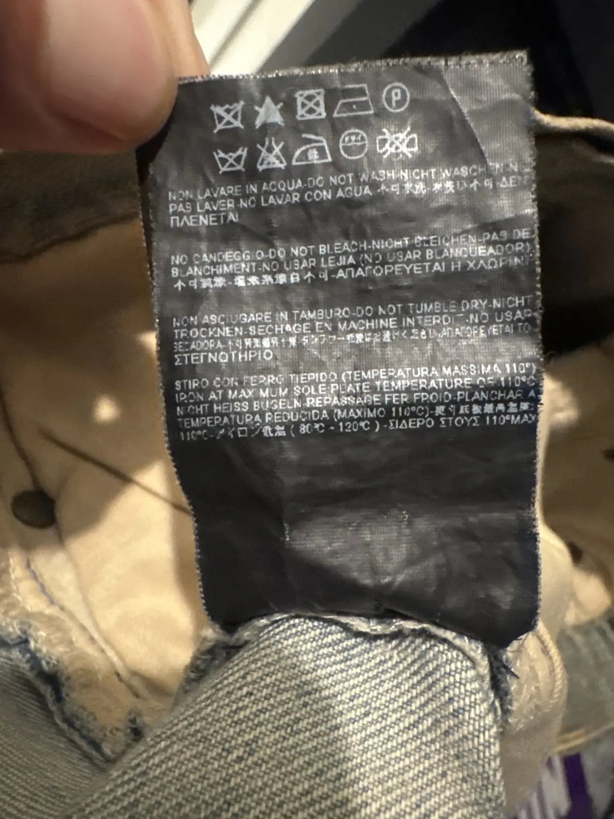 Saint Laurent Paris A/W13 Chain Denim