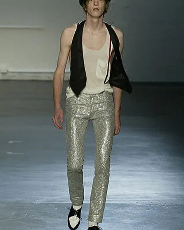 Dior Homme S/S06 Glitter Denim