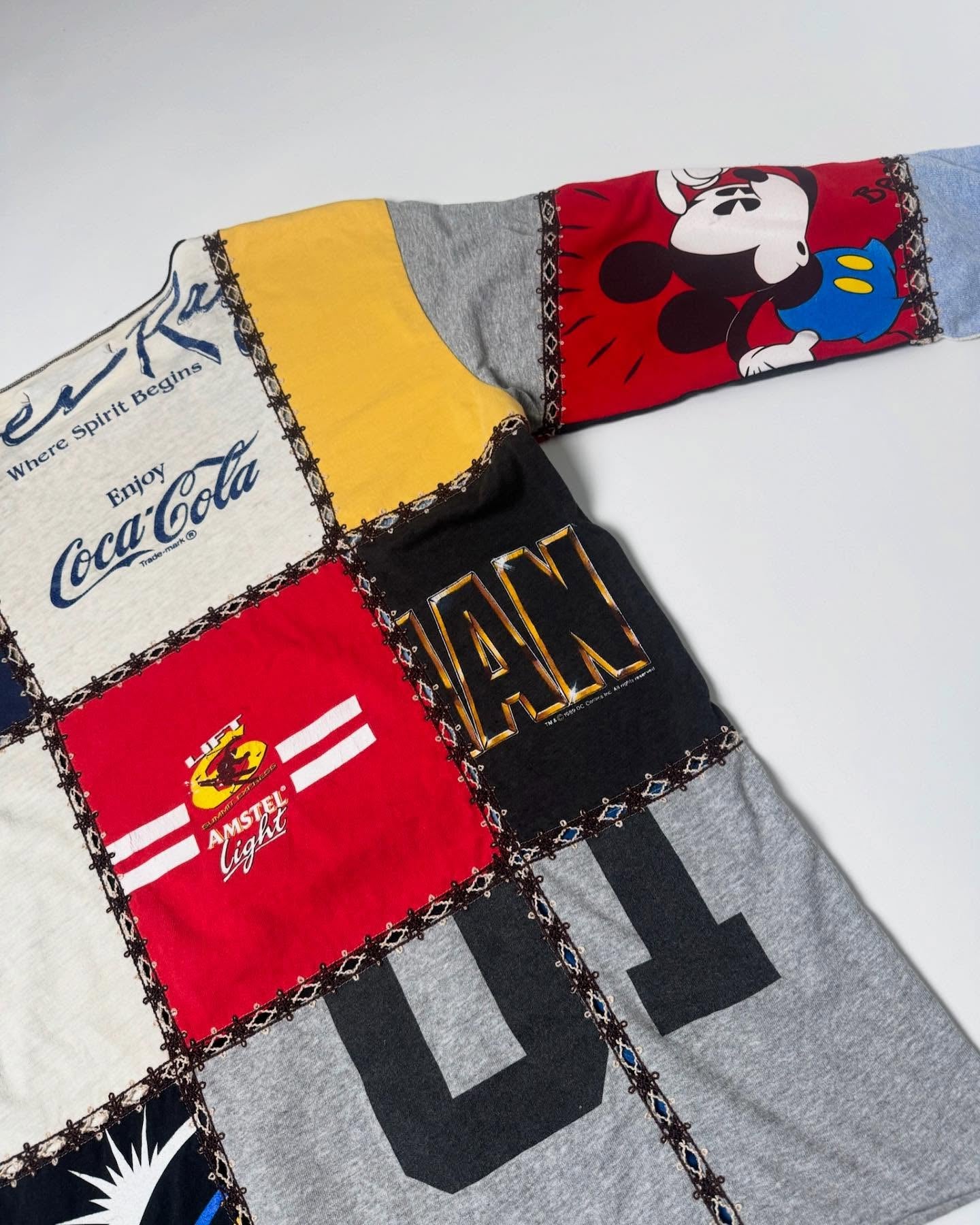 Number (N)Ine A/W02 PlayBoy Patchwork Long Sleeve