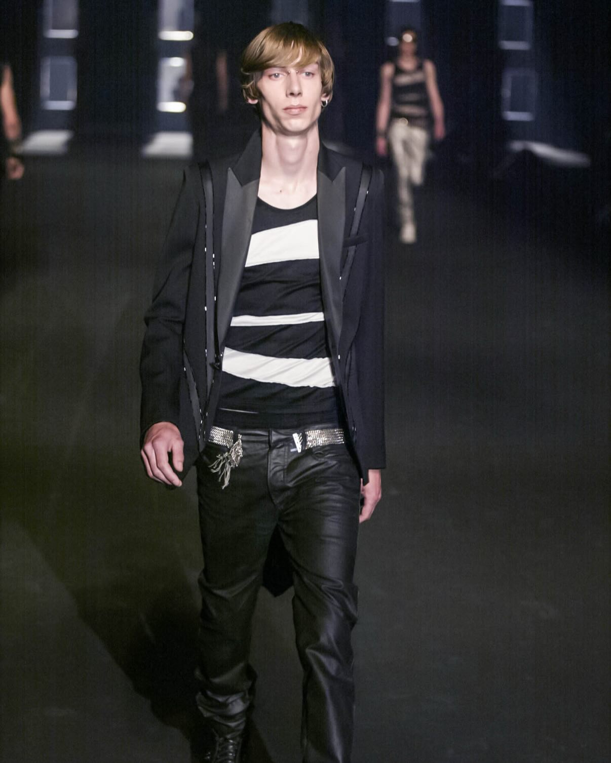 Dior Homme S/S04 “Strip” Striped Tank Top