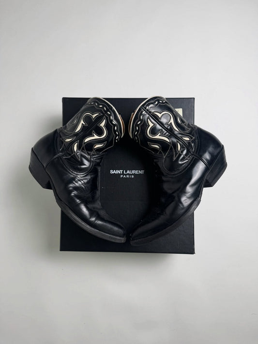 Saint Laurent Paris S/S15 Psych Rock Santiag Boot