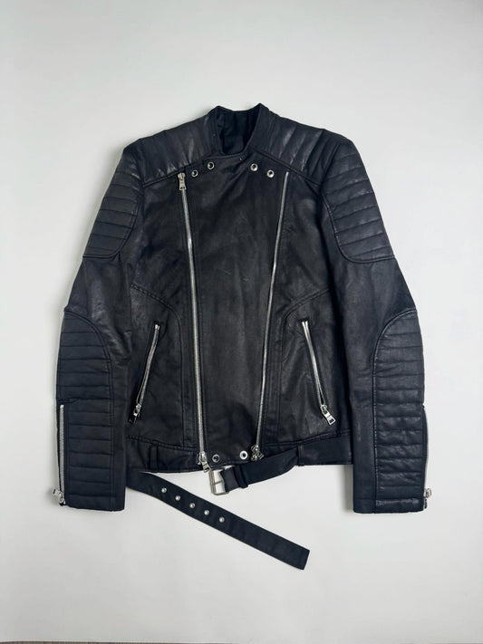 Balmain S/S12 Double Zip Moto Jacket