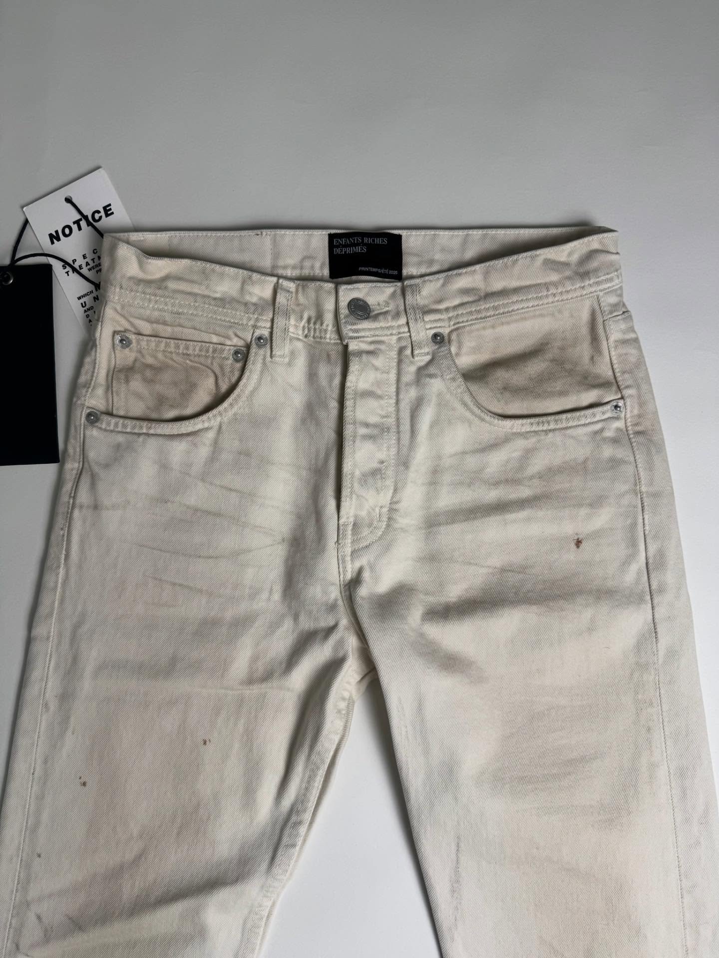 Enfants Riches Déprimés S/S25 Dirty Flared Denim