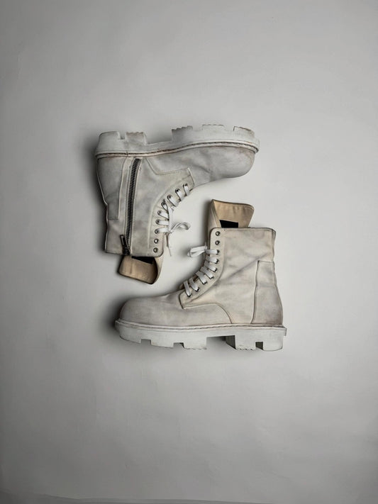 Rick Owens DRKSHDW Megatooth Army Boots